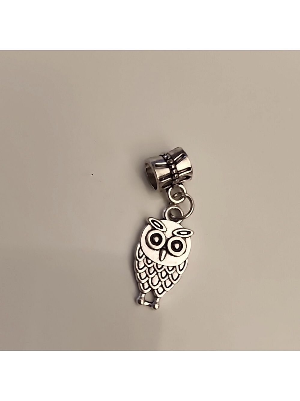 OWL  3 Charm for European Style Bracelets Fits Pandora Systems